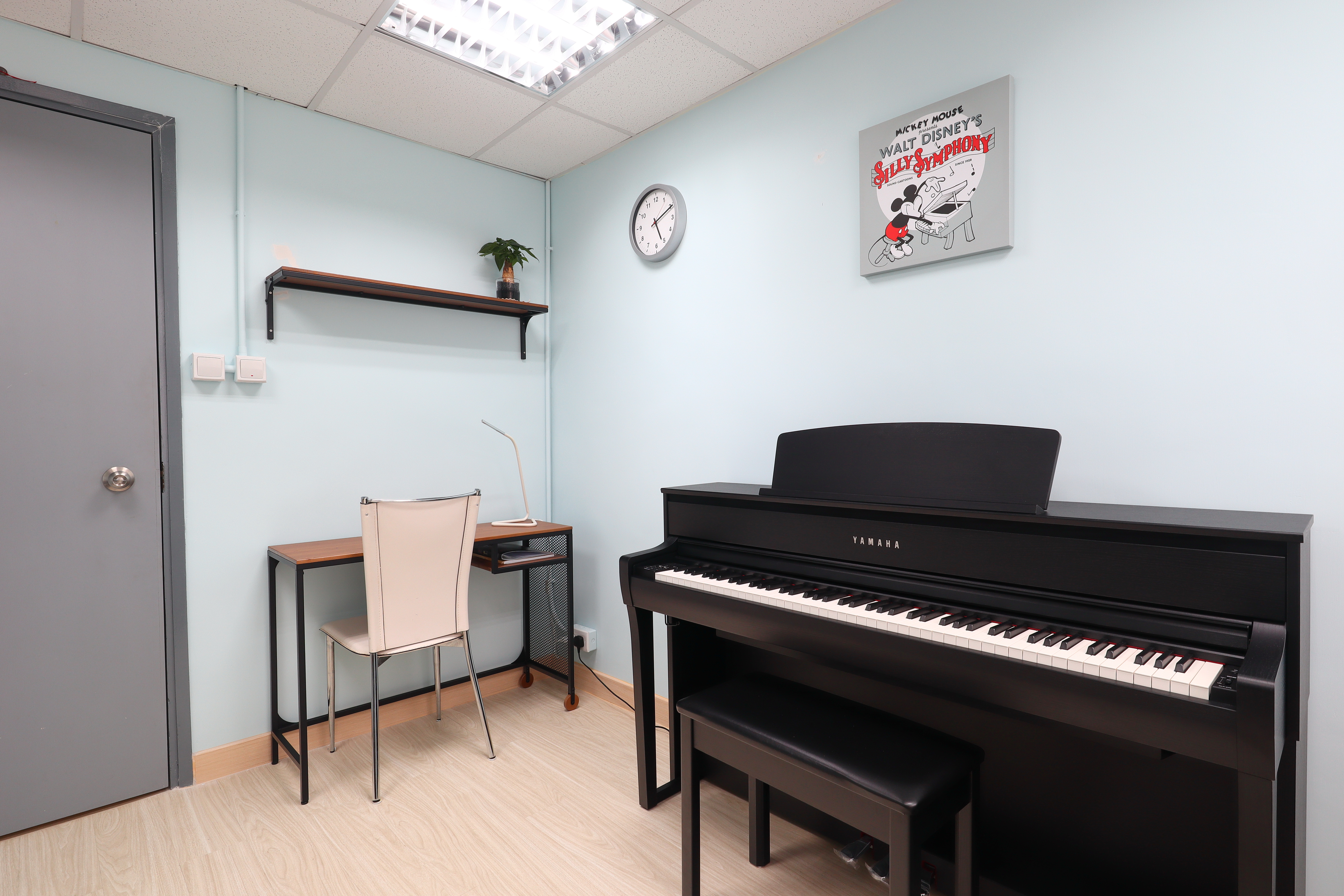 The clean layout of my studio